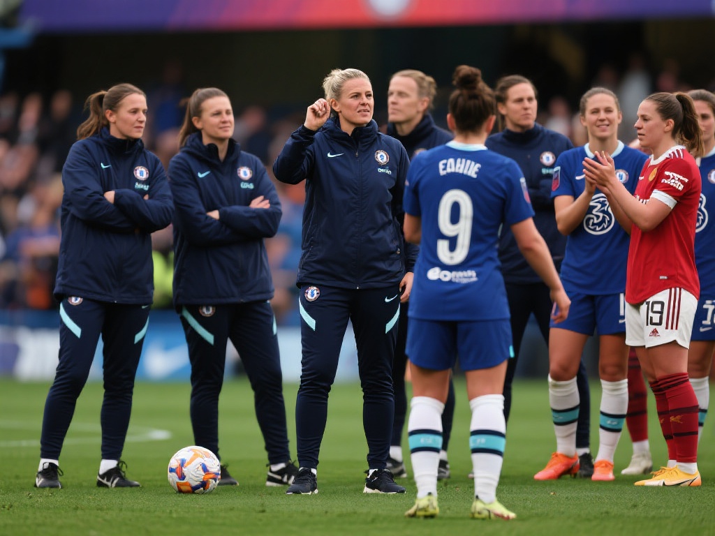 切尔西女足英超三连冠，缔造不败神话，队史第三次封王！